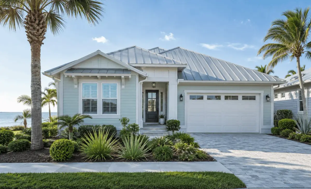coastal Gulf Coast home insulated for the local climate in Wakulla County